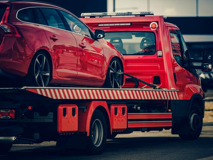 remorquage de voiture