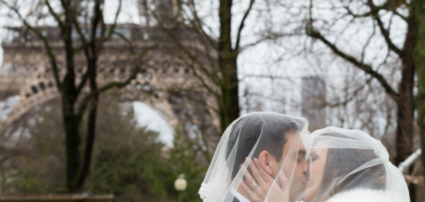 photo de mariage couple