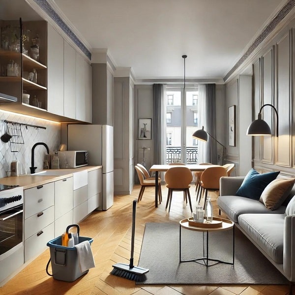 ménage d'appartement