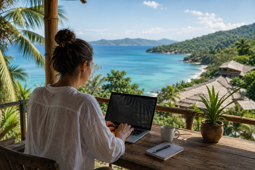 Travailler à distance depuis l’étranger